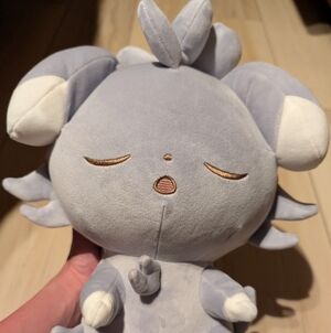 Pokepeace Sleeping Espurr Plush